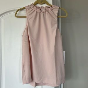 Athleta Boundless Tank Top Blouse Drawstring Waist Ripstop Women’s Small